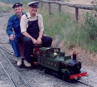 Bill and Ron driving the Tivvy Bumper